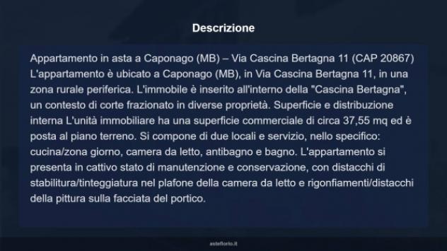 Immobile in asta di 37 m² in vendita a Caponago - Foto 8