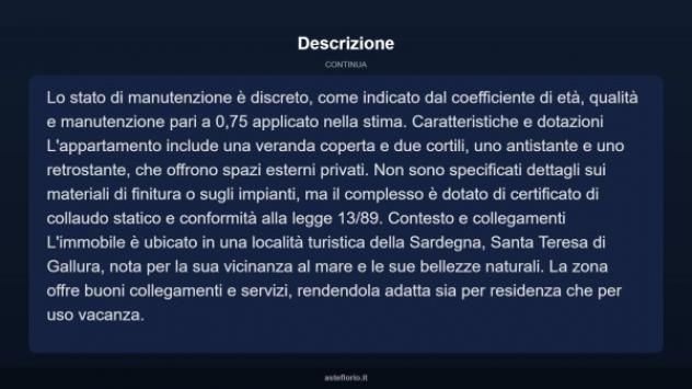 Immobile in asta di 67 m² in vendita a Santa Teresa Gallura - Foto 4