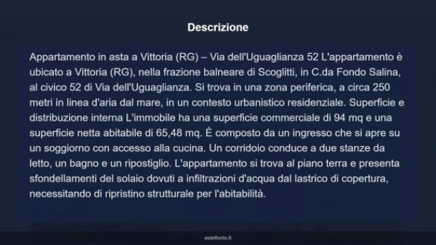 Immobile in asta di 94 m² in vendita a Vittoria - Foto 9