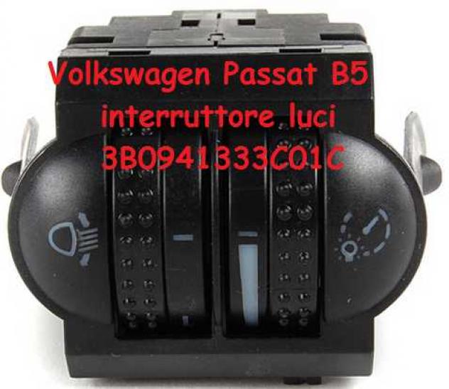 Volkswagen Passat B5 interruttore luci 3B0941333C01C