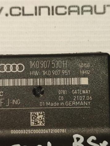 CENTRALINA GATEWAY VOLKSWAGEN Touran 2° Serie 1K0907530H BSX gas 1984 (0710) - Foto 2