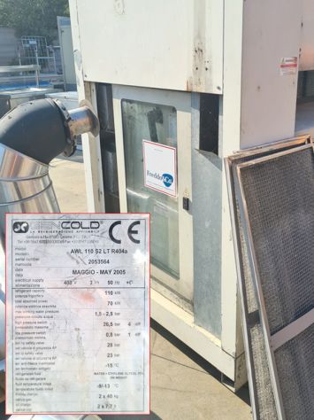 centrale chiller usata con serbatoio - Foto 9