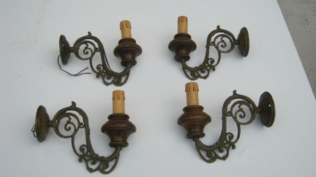 Lampadari vintage da parete