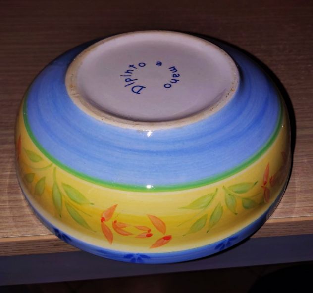 N. 2 Ciotole in ceramica "Vintage" dipinte a mano - Foto 2