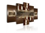 Quadro Armonico Marrone 100x50 E 200x100 ARREDALACASA