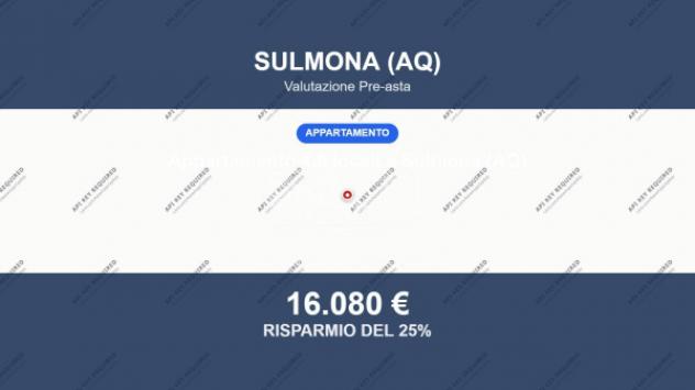 Immobile in asta di 63 m² in vendita a Sulmona