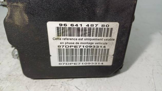 CENTRALINA ABS CITROEN C4 Picasso Mk1 0265950464/9664148780/0265235010 DV6TED4-9HZ diesel 1560 (0613) - Foto 2