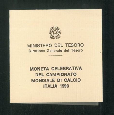 500 LIRE MONDIALI CALCIO ITALIA 1990 - Foto 4