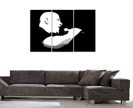 Quadro Pop Art dipinto a mano di Ronan Harris