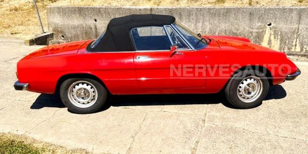 Alfa Romeo Spider Duetto 2000 a Carburatori 1981 Rosso CRS