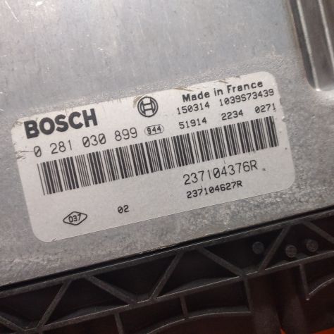 Centralina Motore Bosch Renault Captur 1.5 DCI 0281030899 237104376R - Foto 6
