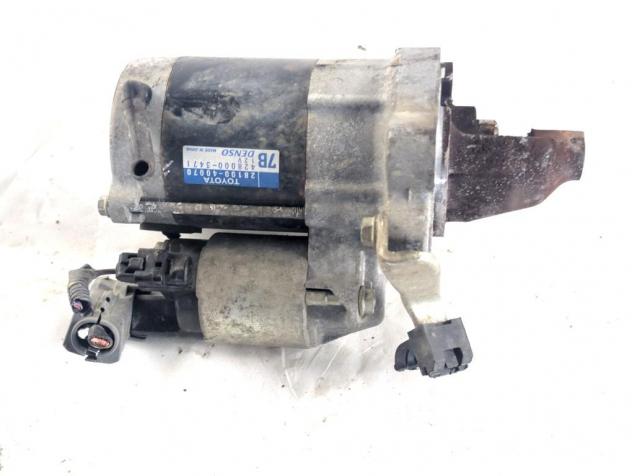 28100-40070 MOTORINO AVVIAMENTO TOYOTA YARIS 1.0 B 51KW 5M 5P (2009) RICAMBIO USATO - Foto 5