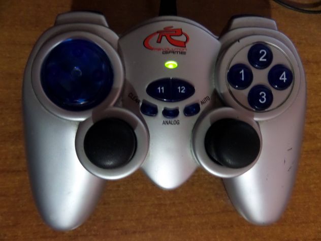 Joypad per PC (stile playstation) con levette + vibrazione, spin. USB - Foto 5