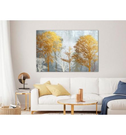 Quadro Alberelli Gialli 90x60 E 120x80 ARREDALACASA - Foto 2