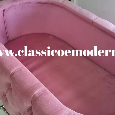 Dondolo culla portaenfant in velluto rosa o grigio con spedizione - Foto 2