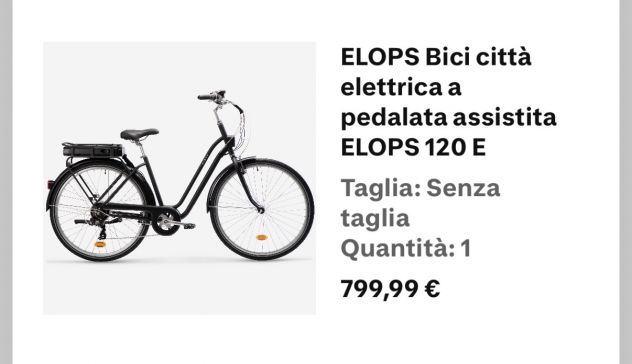 Bici donna pedalata assistita - Foto 3