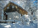 Caratteristico chalet di montagna