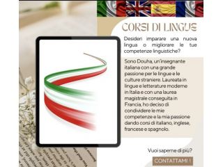 Lezioni di lingue online: francese, inglese, spagnolo, italiano