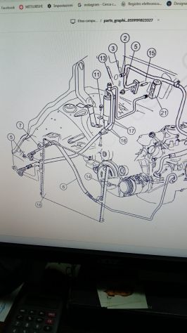 TUBO ARIA CONDIZIONATA JEEP GRAND CHEROKEE - Foto 6