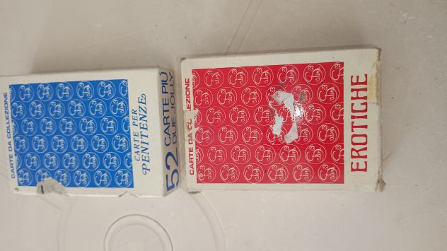 Carte da gioco "erotiche e penitenza"
