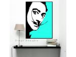 Quadro Salvador Dalì dipinto a mano Pop Art