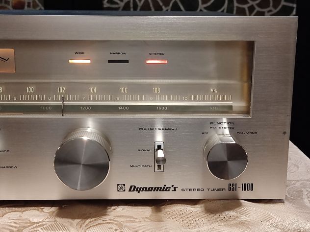 GoldStar Dynamic's GTS-1000 Sintonizzatore Tuner Analogico FM - Foto 5