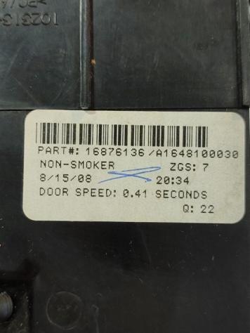 POSACENERE MERCEDES ML W164 3° Serie A1648100030 642940 (0511) - Foto 6