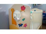 Lettino neonato/bambino in legno massello, marca Loppiano