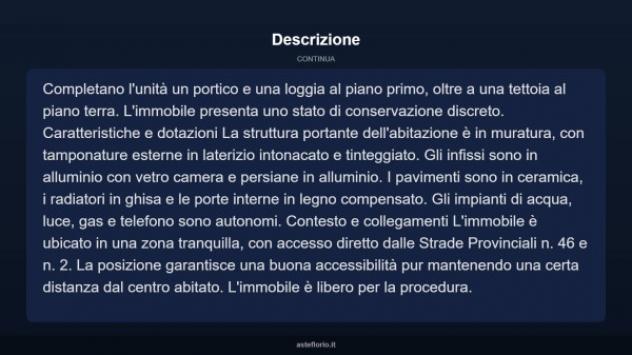 Immobile in asta di 185 m² con più di 5 locali e box auto in vendita a Monte Grimano Terme - Foto 5