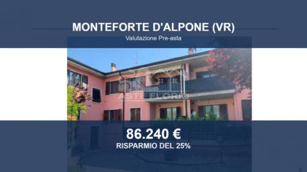 Immobile in asta di 123 m², box auto in vendita a Monteforte d'Alpone