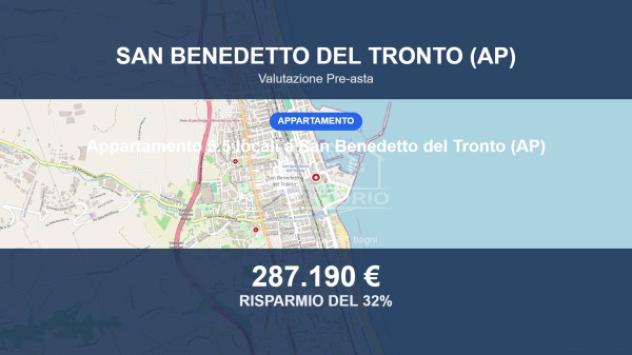 Immobile in asta di 120 m² in vendita a San Benedetto del Tronto