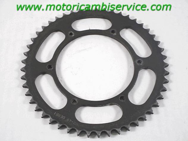 CORONA DENTATA POSTERIORE Z49 DERBI GPR 125 2009 -2015 1-000-041-510 - Foto 2