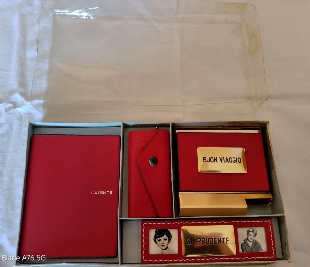 Kit composto 4 pezzi per auto d'epoca 50/60/70 - nuovo - Foto 2