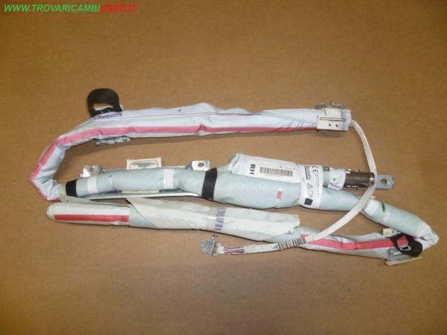 DISPOSITIVO AIRBAG A TENDINA D. SPINA NERA AX4EA14Z101271 NISSAN QASHQAI (J11E)  Carrozzeria  Sicurezza  Airbag  Air-bag a tendina dx. NISSAN - QASHQA