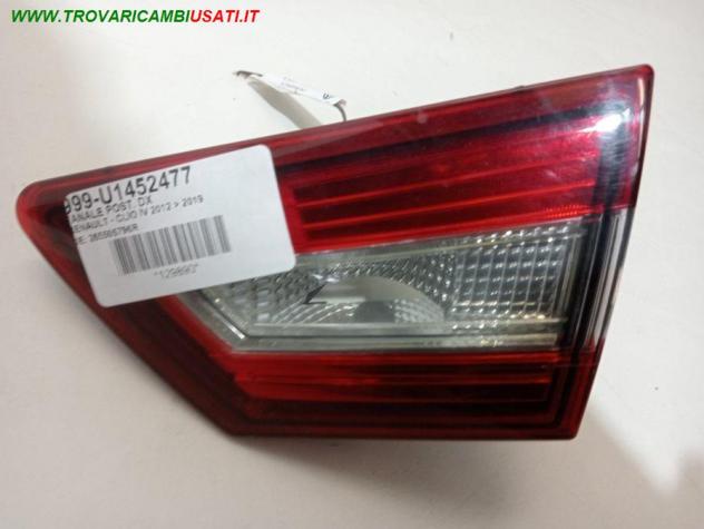 FANALE POST. DX 999-U1452477 Parti elettriche Fanaleria Fanali Fanale int. post. d RENAULT - CLIO IV 2012 2019