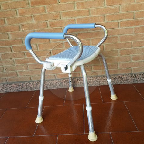 SGABELLO DOCCIA CON MANIGLIE - Foto 2