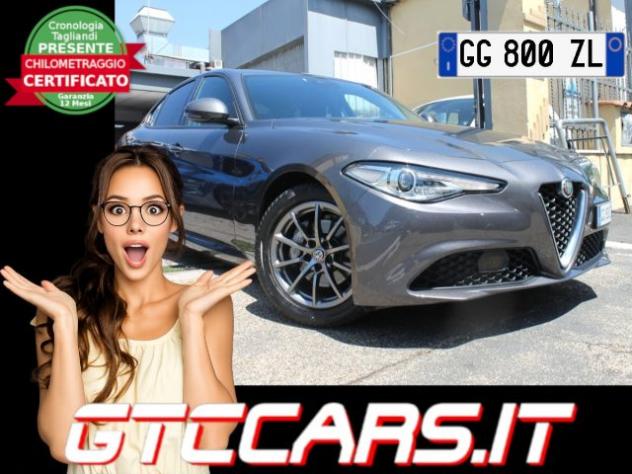 ALFA ROMEO Giulia 2.2 AT8 ???? 190Cv Navi PREZZO REALE UNIPRO IVA DEDU rif. 23737479