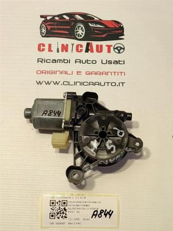 MOTORINO ALZAVETRO POSTERIORE SINISTRO VOLKSWAGEN Tiguan 1° Serie 5Q0959801A 0130822715 (0711)