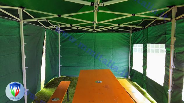 GAZEBO PER FIERE MERCATI PROFESSIONALI 3 X 6 LINEA ORO € 355,00