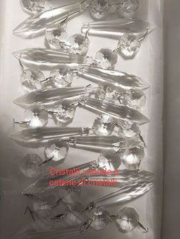 Restauro e modifiche x lampadario di vetro o cristalli per lampade e lampadari - Foto 3