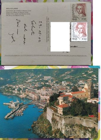 B78 - RARA CARTOLINA CON FRANCOBOLLO - Foto 4