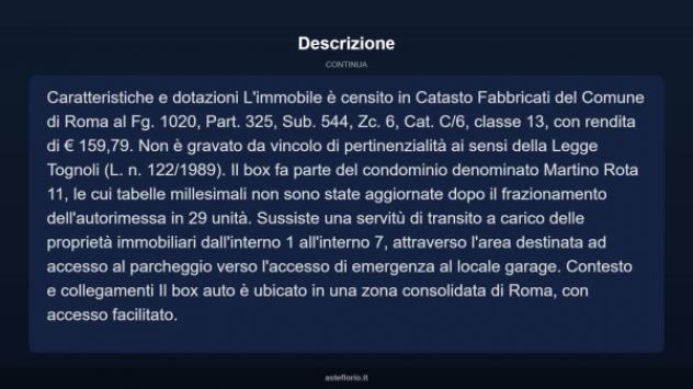 Immobile in asta di 36 m² in vendita a Roma - Foto 4