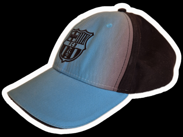 Cappello Barcellona 2016, nero-azzurro - Foto 3