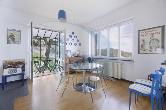 Alassio, villa trifamiliare con stupenda vista di tutto il golfo. - Foto 5