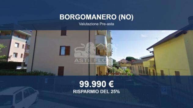 Immobile in asta di 87 m², box auto in vendita a Borgomanero