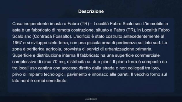 Immobile in asta di 70 m² in vendita a Fabro - Foto 6