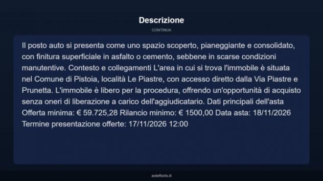 Immobile in asta di 137 m² in vendita a Pistoia - Foto 11