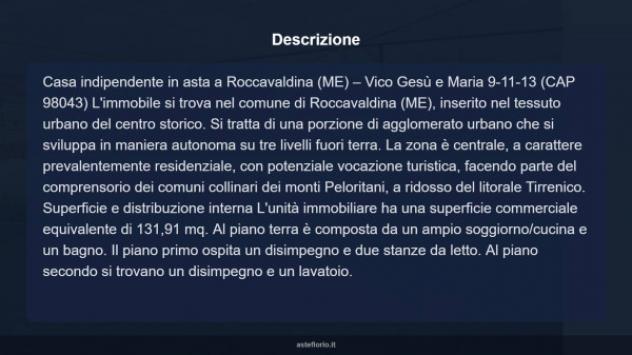 Immobile in asta di 131 m² in vendita a Roccavaldina - Foto 18