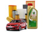 Kit Tagliando 5l Olio Castrol Edge Professional Longlife III 5w30 Per Vw Polo