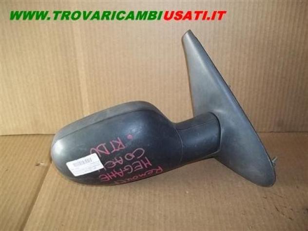 RETROVIS.EST.D.regol.elettrica NERO 10FILI RENAULT MEGANE 5p / Coach / Classic / Scenic  Vetri e Retrovisori  Cristalli  Retrovisori  Calotta spe RENA